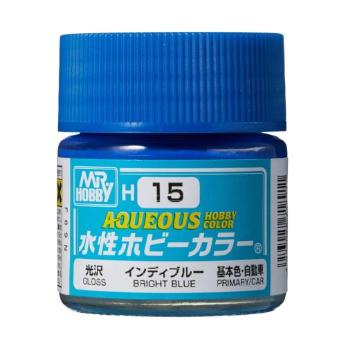 Go to product Mr.Hobby - Aqueous Hobby Color H015 Bright Blue 10 ml