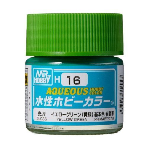 Go to product Mr.Hobby - Aqueous Hobby Color H016 Yellow Green 10 ml