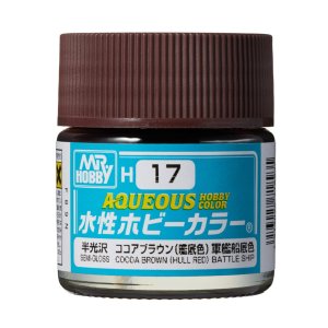 Mr.Hobby - Aqueous Hobby Color H017 Cocoa Brown 10 ml