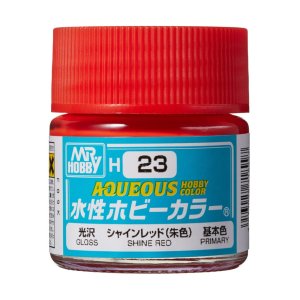 Mr.Hobby - Aqueous Hobby Color H023 Shine Red 10 ml