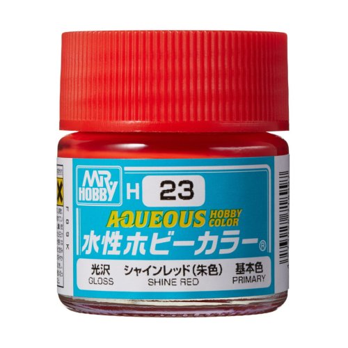 Go to product Mr.Hobby - Aqueous Hobby Color H023 Shine Red 10 ml