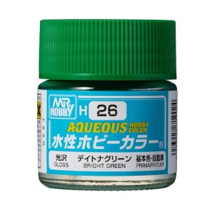 Mr.Hobby - Aqueous Hobby Color H026 Bright Green 10 ml