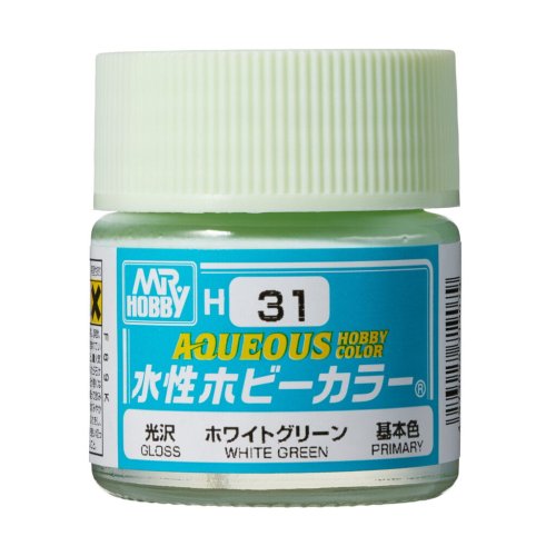 Go to product Mr.Hobby - Aqueous Hobby Color H031 White Green 10 ml