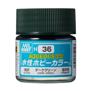 Mr.Hobby - Aqueous Hobby Color H036 Dark Green 10 ml