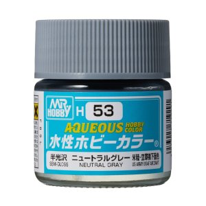 Mr.Hobby - Aqueous Hobby Color H053 Neutral Gray 10 ml