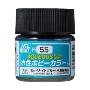 Mr.Hobby - Aqueous Hobby Color H055 Midnight Blue 10 ml