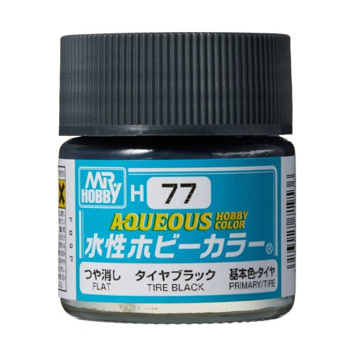 Go to product Mr.Hobby - Aqueous Hobby Color H077 Tire Black 10 ml