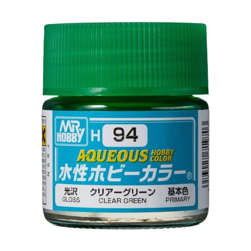 Go to product Mr.Hobby - Aqueous Hobby Color H094 Clear Green 10 ml
