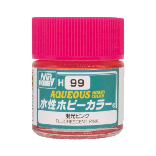 Go to product Mr.Hobby - Aqueous Hobby Color H099 Fluorescent Pink 10 ml