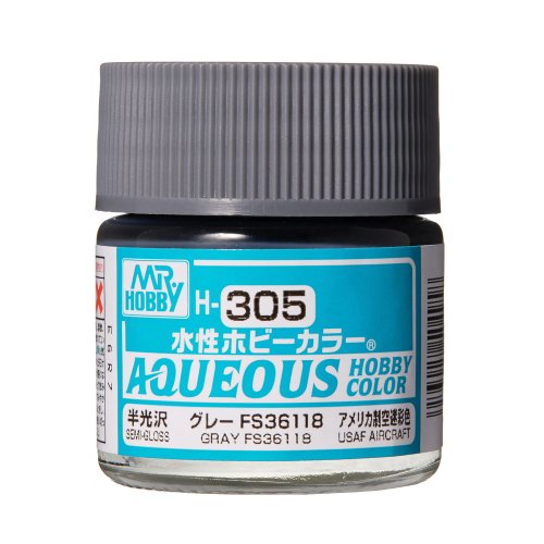 Go to product Mr.Hobby - Aqueous Hobby Color H305 FS36118 Gray 10 ml
