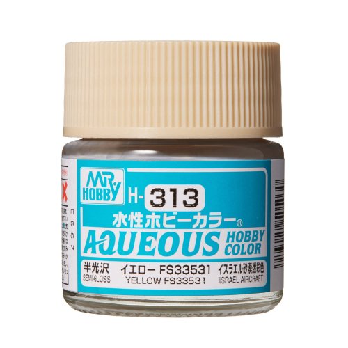 Go to product Mr.Hobby - Aqueous Hobby Color H313 FS33531 Yellow 10 ml