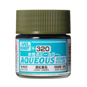 Mr.Hobby - Aqueous Hobby Color H320 Dark Green 10 ml