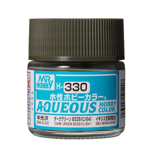 Go to product Mr.Hobby - Aqueous Hobby Color H330 BS381C/641 Dark Green 10 ml