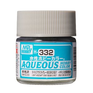 Mr.Hobby - Aqueous Hobby Color H332 BS381C/627 Light Aircraft Gray 10 ml