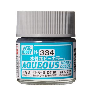 Mr.Hobby - Aqueous Hobby Color H334 BS4800/18B21 Barley Gray 10 ml