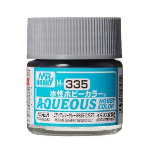 Mr.Hobby - Aqueous Hobby Color H335 BS381C/637 Medium Seagray 10 ml