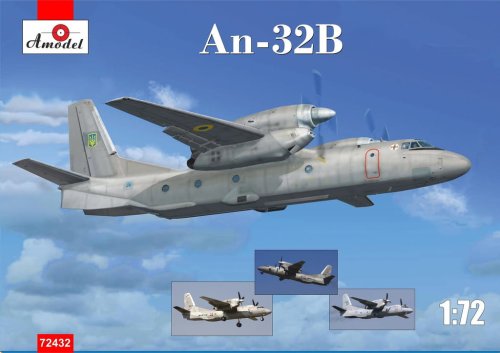 Go to product Amodel 72432 - 1:72 An-32B