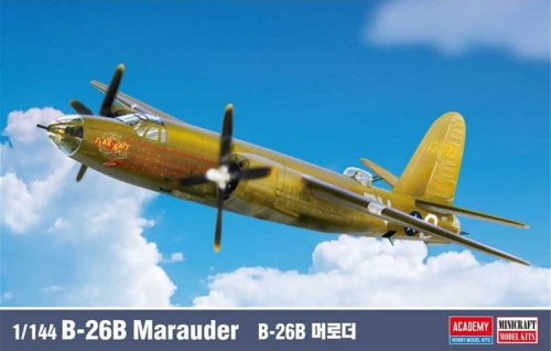 Go to product Academy 12656 - 1:144 USAAF B-26B Marauder