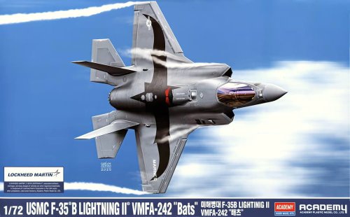 Go to product Academy 12592 - 1:72 USMC F-35B Lightning II VMFA-242 Bats