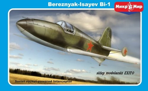 Go to product MIKROMIR 48010 - 1:48 Bereznyak-Isayev Bi-1 rocket interceptor