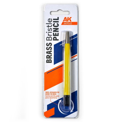 Go to product AK Interactive 9540 - Brass Bristle Pencil