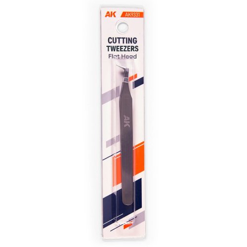 Go to product AK Interactive 9331 - Cutting Tweezers Flat Head