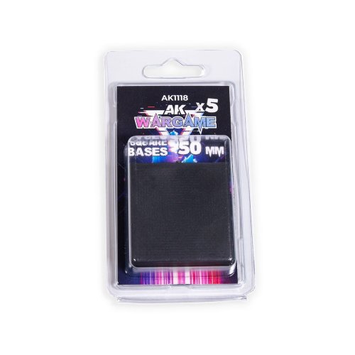Go to product AK Interactive 1118 - Square bases 50 x 50 mm - 5 pcs