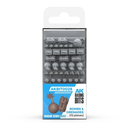 Go to product AK Interactive BIT0028 - Bombs & Grenades