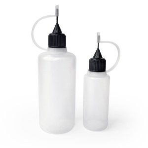 Ammo Mig 8265 - Plastic Squeezable Bottles with Needle Cap 60ml and 20ml