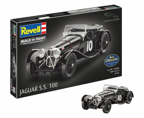 Go to product Revell 07752 - 1:32 Jaguar SS 100