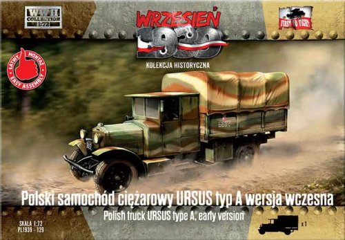 Go to product First To Fight 129 - September 1939 - 1:72 Polish Ursus Type A Truck – Early Version