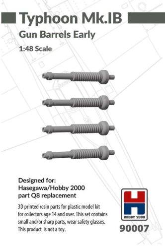 Go to product Hobby 2000 90007 - 1:48 Typhoon Mk. IB Gun Barrels Early
