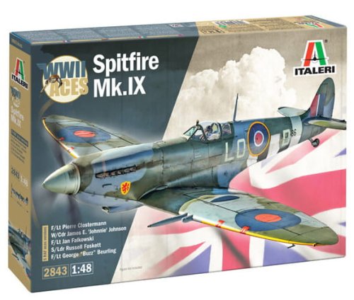 Go to product Italeri 2843 - 1:48 Spitfire Mk.IX WWII Aces