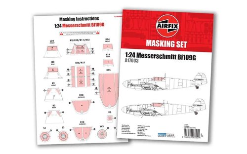 Go to product Airfix 65009 - 1:24 Messerschmitt Bf 109G-5/G-6 - Masking Set