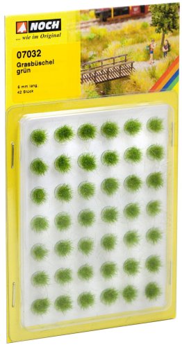 Go to product Noch 07032 - Green grass tufts 6 mm