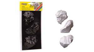 Noch 61232 - Rock casting mold Alpspitze 3 medium rocks