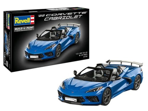 Go to product Revell 07750 - 1:25 22 Corvette Cabriolet
