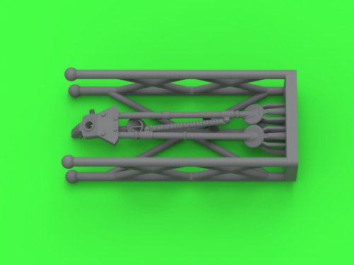 Go to product Master GM-35-089 - 1:35 Folded M2 tripod for Browning M1919 .30 cal (7,62mm) machine gun (1pc)