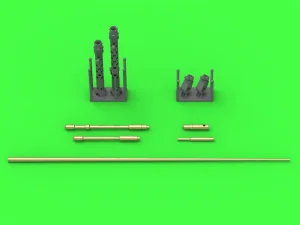 Master GM-16-009 - 1:16 PzKpfw I - MG-13K gun barrels & antenna