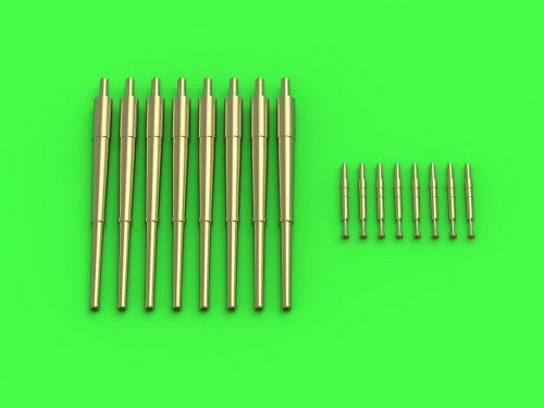 Go to product Master SM-350-120 - 1:350 HMS Scylla armament barrels - 4.5in (8pcs), 40mm POM-POM (8pcs)
