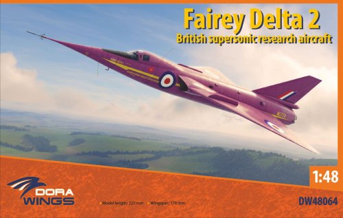 Go to product Dora Wings DW 48064 - 1:48 Fairey Delta 2 British Supersonic Research Aircraft