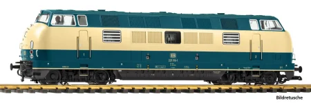 Piko 37463 G - Lokomotywa spalinowa BR 221, DB