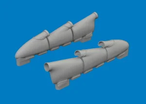 Eduard 6481185 - 1:48 Hurricane Mk.I exhaust rounded Print 3D