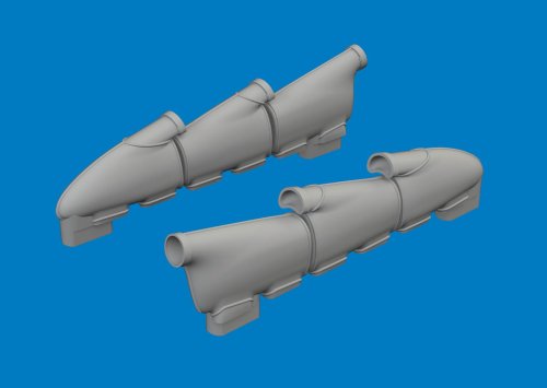Go to product Eduard 6481185 - 1:48 Hurricane Mk.I exhaust rounded Print 3D