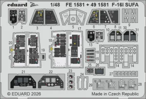 Eduard FE1581 - 1:48 F-16I Sufa