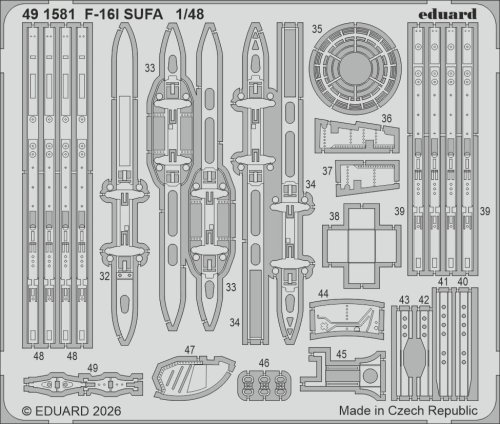 Go to product Eduard 491581 - 1:48 F-16I Sufa