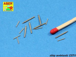 ABER 1:350L-71  - 1:350 Set of barrels for Japan Destroyer Kagero 6 x 127mm /50 3rd Year Type, 8 x 25 mm type 96  A/A
