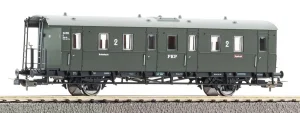 Piko 53136 H0 - 2nd class passenger car, PKP, ep.III