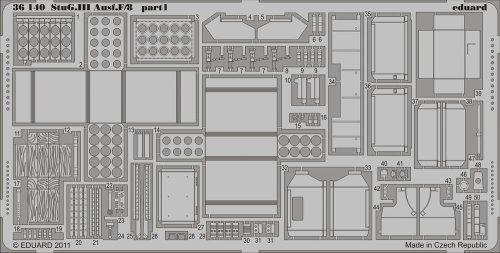 Go to product Eduard 36140 - 1:35 StuG.III Ausf.F/8