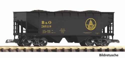 Go to product Piko 38988 G - B&O hopper freight car with coal load